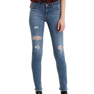 Levi's 711 Midrise Skinny Jeans